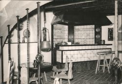 Hotel Vorfelder Bar Interior Postcard