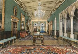 Grand Hall, Hotel Danieli Royal Excelsior, Venice Postcard