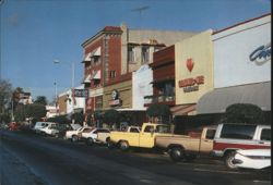 Marysville Main Street Businesses Postcard