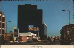 Encino, California - Ventura Blvd. Financial District Postcard