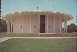 Beckman Auditorium - California Institute of Technology Postcard