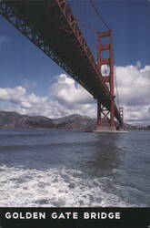 Golden Gate Bridge from the Water Postcard