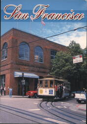San Francisco Cable Car Museum & Washington Street Cable Car Postcard