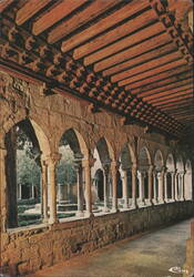 Fréjus Cathedral Cloister and Painted Ceiling Postcard