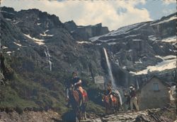 Cirque de Gavarnie and Grande Cascade, Pyrenees Postcard