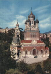 Russian Church, Nice Postcard