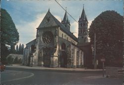 L'église Notre-Dame, Melun Postcard