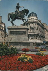 Statue of Jeanne d'Arc, Orleans Postcard