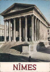 La Maison Carrée, Roman Temple Postcard
