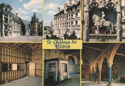 Château de Blois, Val de Loire Postcard