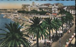 Saint-Raphael Beach Promenade, La Côte d'Azur Postcard