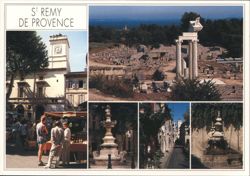 Saint Remy de Provence Views Postcard