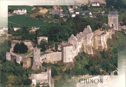 Château de Chinon, Indre-et-Loire Postcard