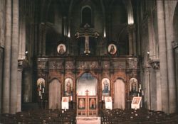 Iconostasis, Église Saint-Julien-le-Pauvre, Paris Postcard