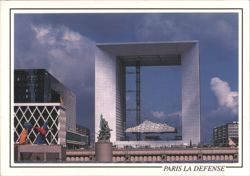 La Grande Arche, Paris La Défense Postcard