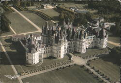 Château de Chambord, Aerial View Postcard