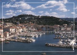 Cassis, Entrée du Port Postcard