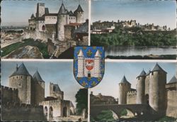Souvenir de la Cité de Carcassonne Postcard