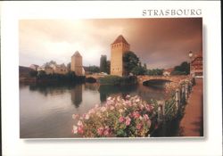 Strasbourg - Ponts Couverts and Watchtowers Postcard
