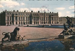 Palace of Versailles - Facade on the Park Postcard