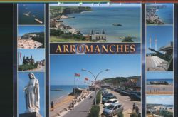 Arromanches: Normandy Landing Beaches and Port-Winston Postcard