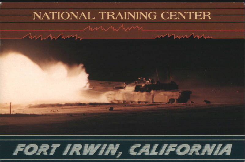 National Training Center, Fort Irwin, California - M-1 Tank Firing