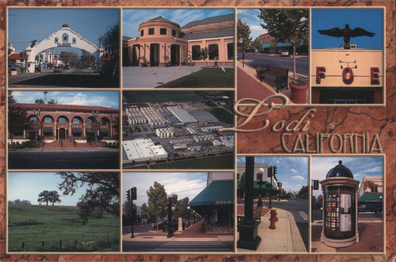 Lodi California Scenes - Everybody's Home Town Tom and Sally Myers
