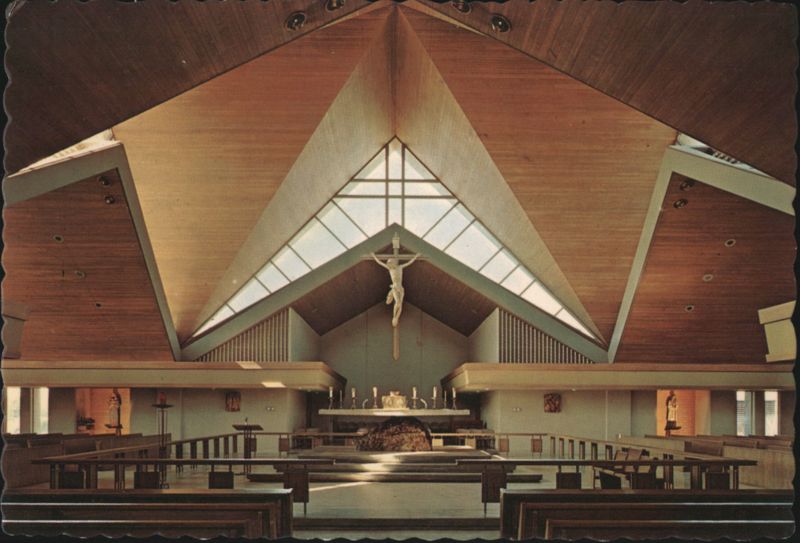 St. John Vianney Parish Church Interior, Rancho Cordova California