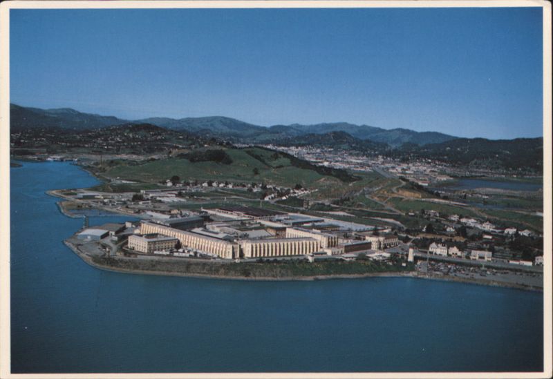 San Quentin State Prison, Aerial View California Gerry French