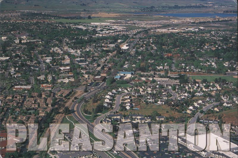 Aerial View of Pleasanton, California Andrew McKinney