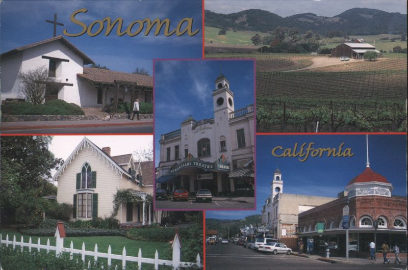 Sonoma, California Multi-View Tom Myers; Sally Myers
