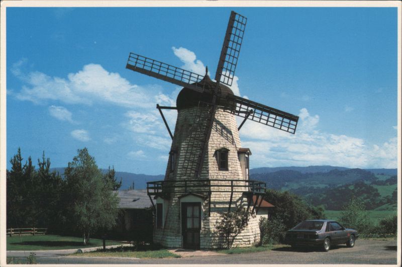 Sorensen Windmill in Solvang, California
