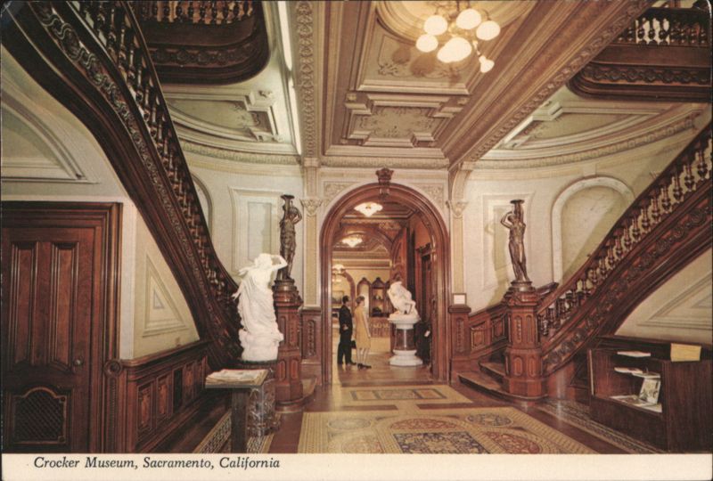 Crocker Museum Foyer with Grand Staircase, Sacramento California