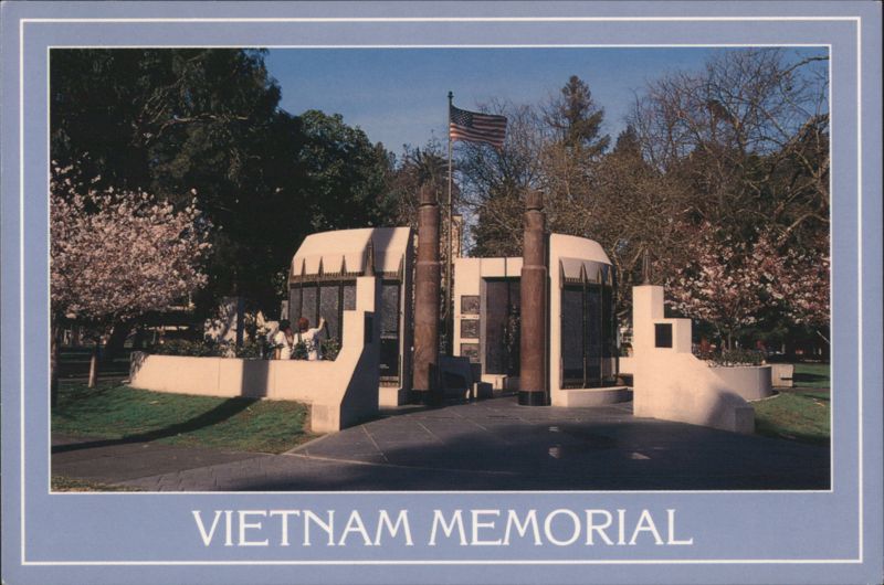 Vietnam Memorial, Sacramento, California Takao Wakida