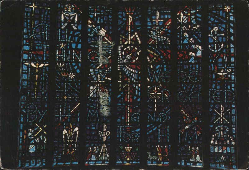 Sacramento Central Methodist Church Stained Glass California