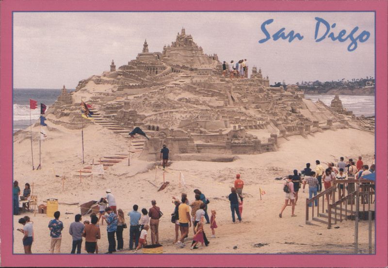 San Diego Sandcastle Competition California James Blank