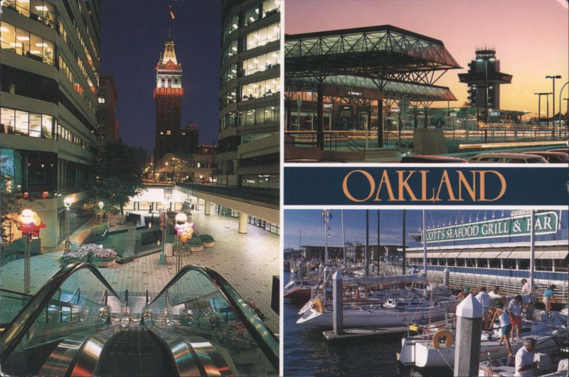 Oakland City Center, Port, and Jack London Square California