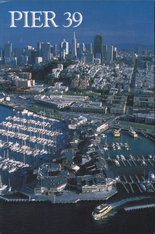 Pier 39 and San Francisco Skyline California