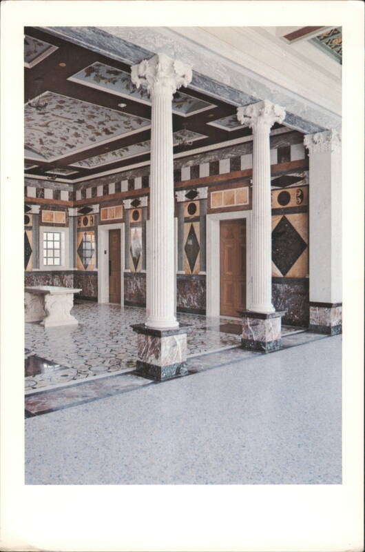 Vestibule, The J. Paul Getty Museum Malibu California