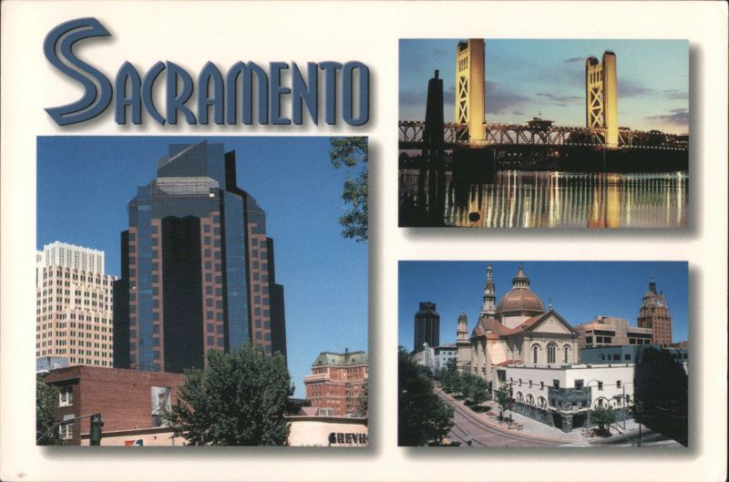 Sacramento City Views - Tower Bridge & Skyline California