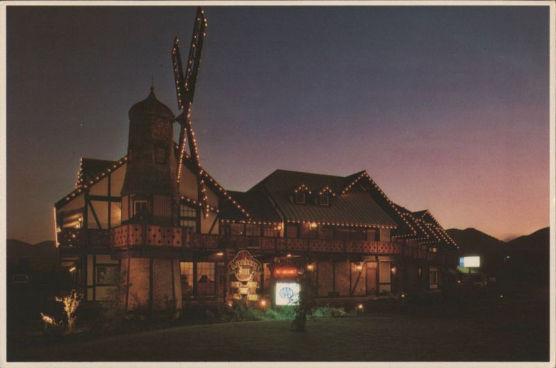 Kronborg Inn at Night, Solvang California