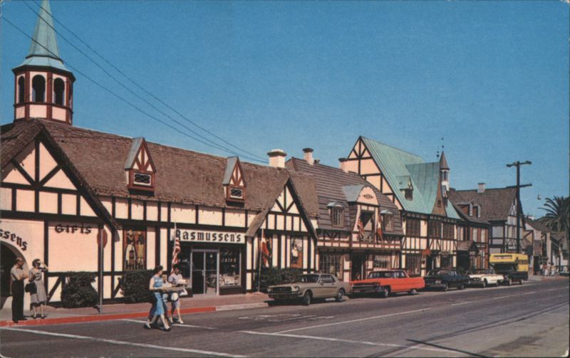 Main Street, Copenhagen Drive, Solvang, CA California