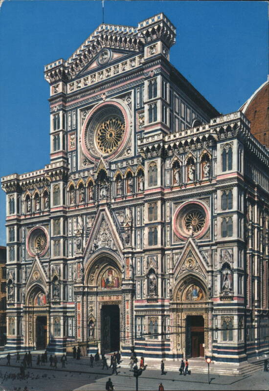 Florence Cathedral Facade Italy