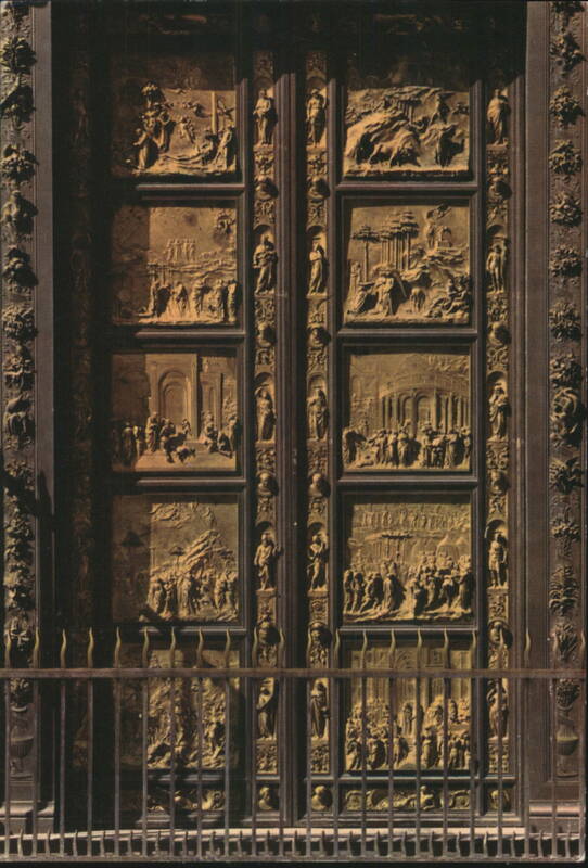 Ghiberti's Gates of Paradise, Florence Baptistery Italy