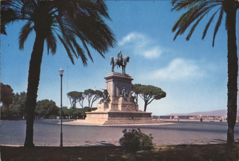 Monumento a Garibaldi, Gianicolo Roma Italy