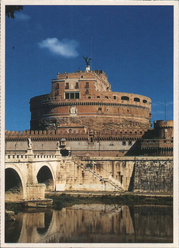 Castel Sant'Angelo and Ponte Sant'Angelo, Rome Italy