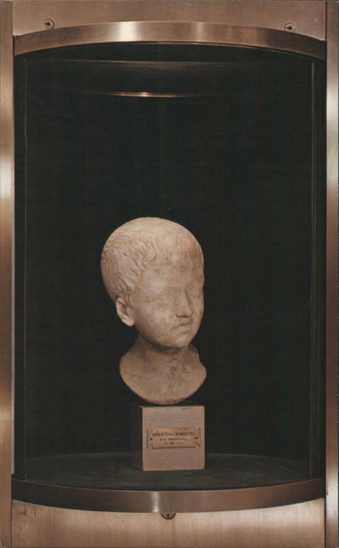 Roman Youth Marble Bust, LBJ Library Austin Texas Bob Cunningham