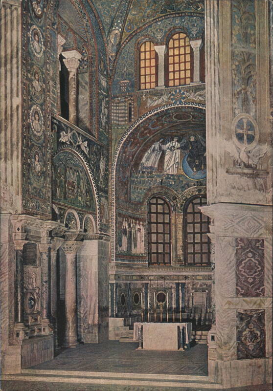 Ravenna - San Vitale Presbytery and Apse Interior Italy