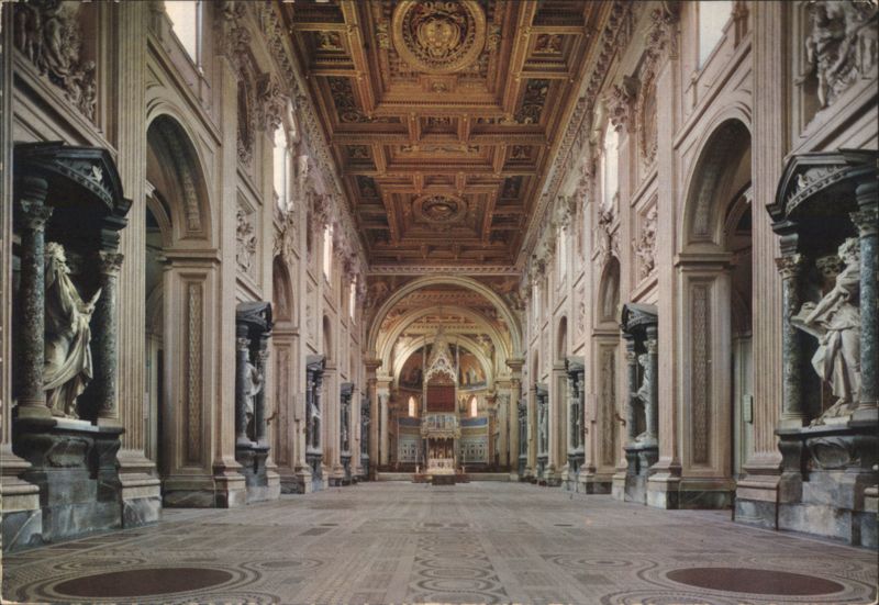 Basilica St. John in Laterano Interior Rome Italy