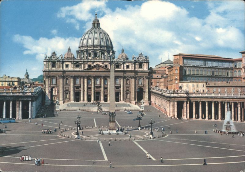 St. Peter's Basilica and Square, Vatican City Italy